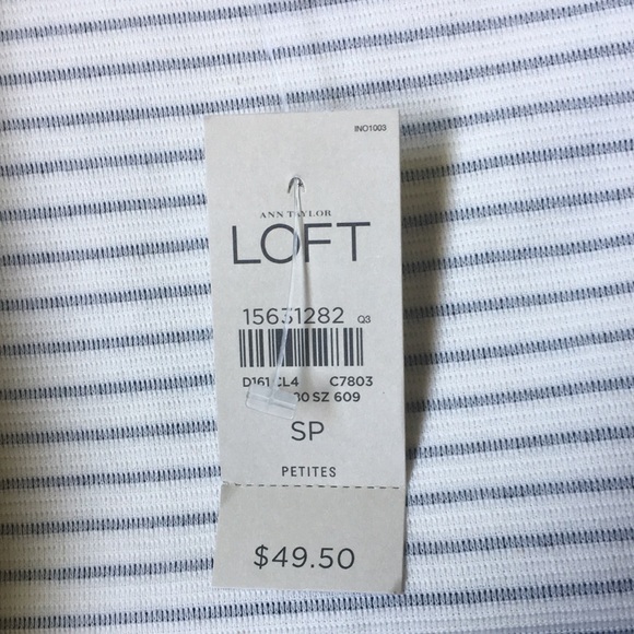 NWT, Loft black & white skirt - Picture 3 of 5